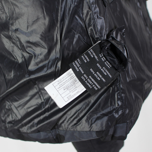 SAM. Freestyle Camo Jacket Grey Black Down Insulated Puffer Coat Camouflage S - Picture 8 of 8